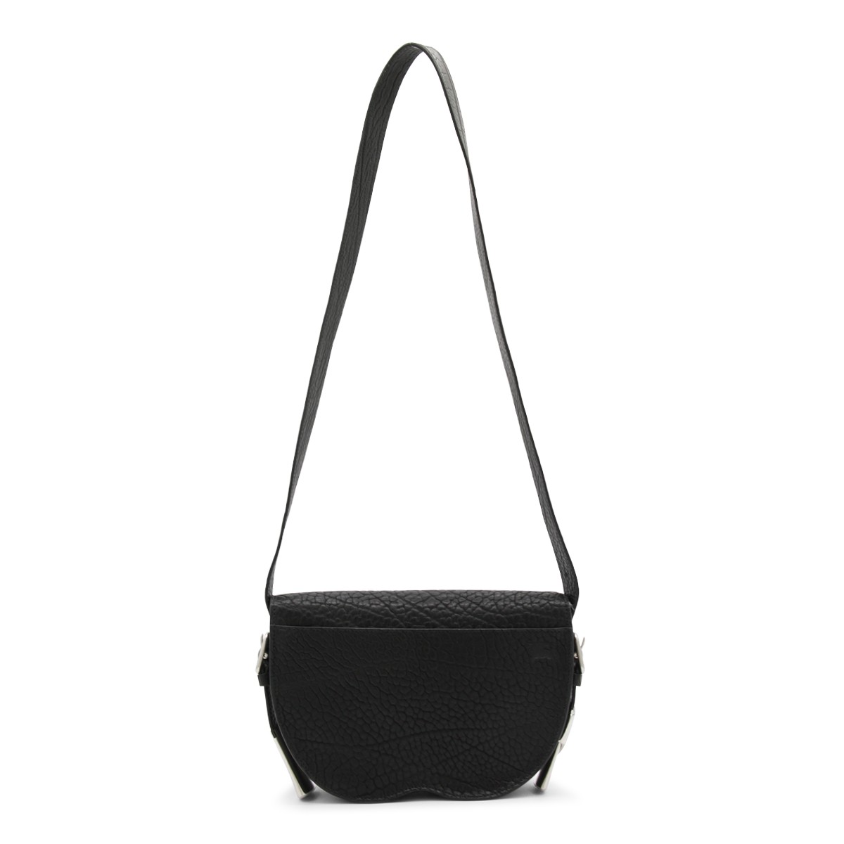 BLACK LEATHER CHESS SHOULDER BAG BLACK LEATHER CHESS SHOULDER BAG