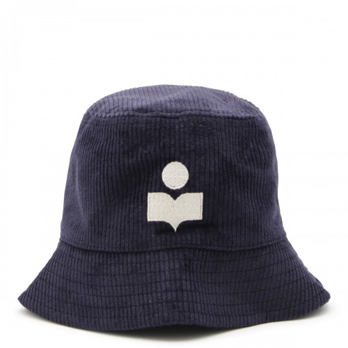 FADED NIGHT COTTON BLEND BUCKET HAT