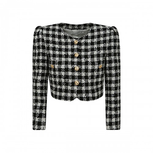 BLACK AND WHITE VIRGIN WOOL...
