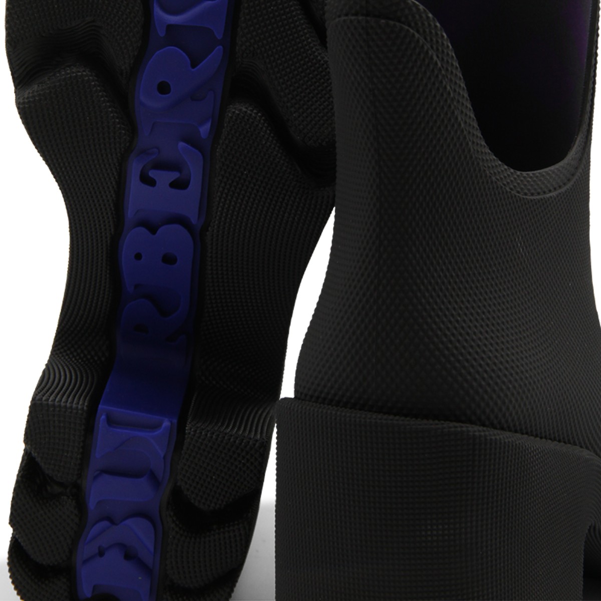 BLACK RUBBER MARSH HEEL BOOTS  BLACK RUBBER MARSH HEEL BOOTS