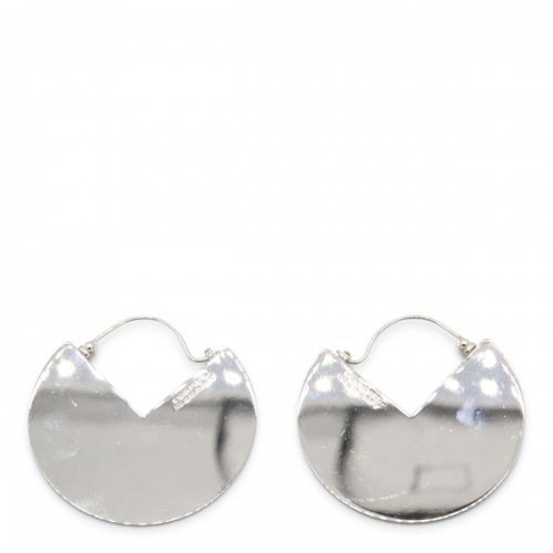 WATER GREEN BRASS 90 EARRINGS 2