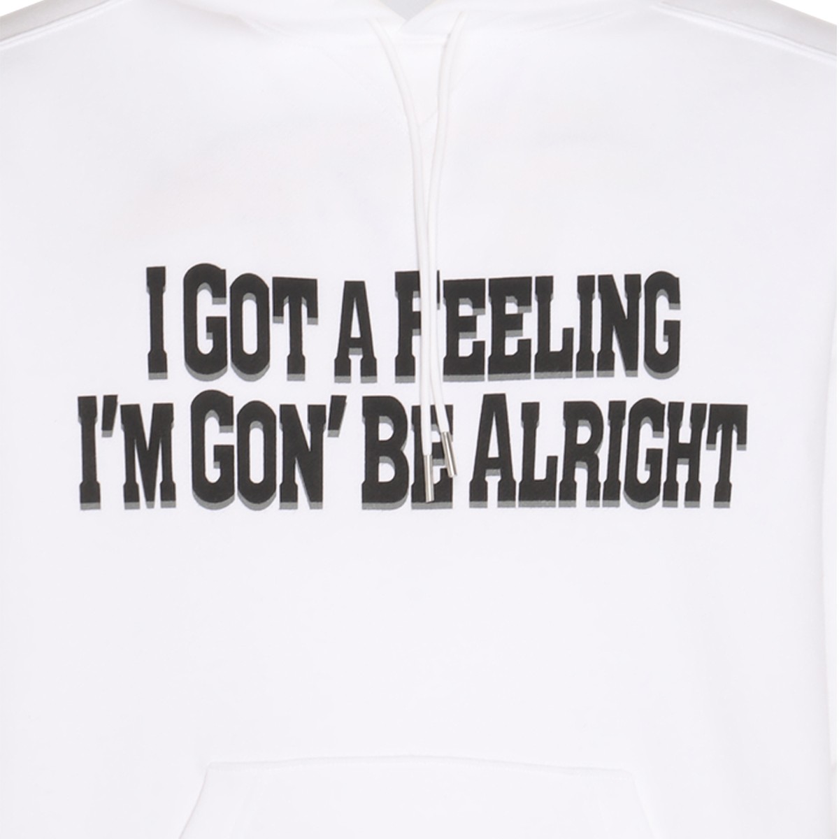 WHITE AND BLACK COTTON SWEATSHIRT WHITE AND BLACK COTTON SWEATSHIRT