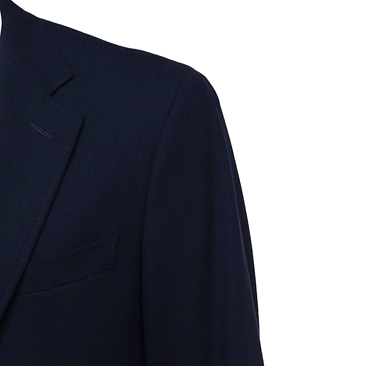 BLUE WOOL BLEND BLAZER BLUE WOOL BLEND BLAZER
