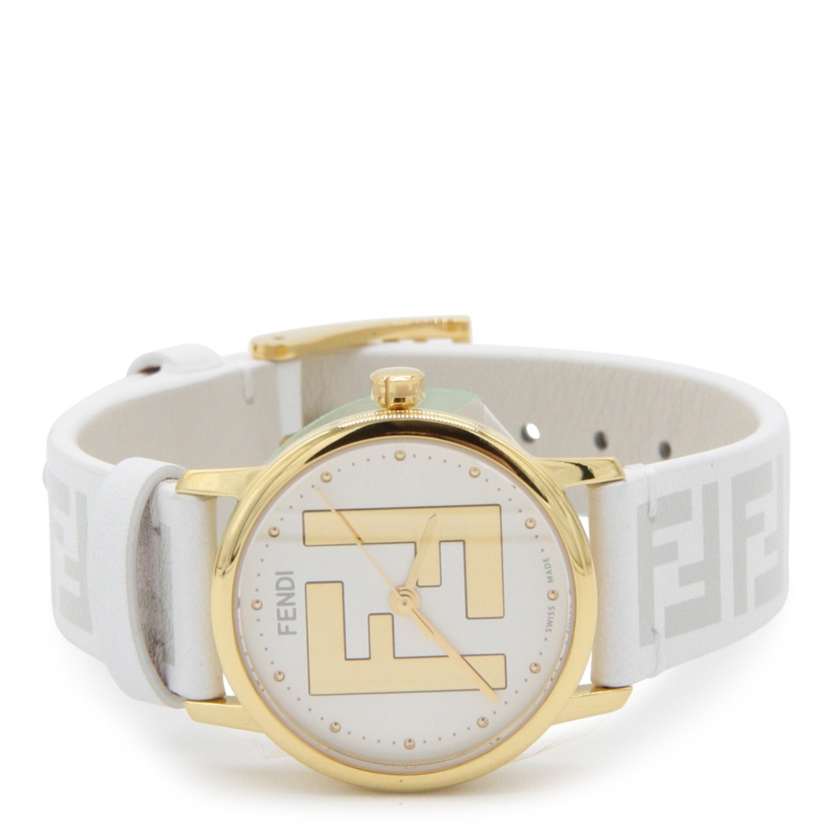 WHITE LEATHER FOREVER MORE WATCH