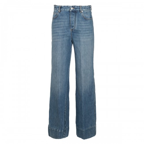 BLUE COTTON DENIM JEANS