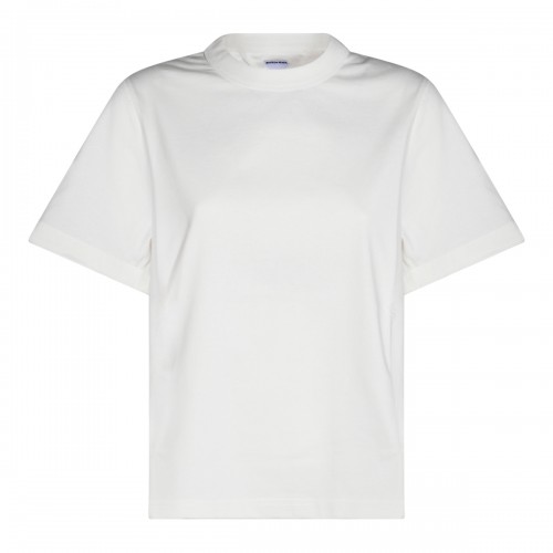 WHITE COTTON T-SHIRT