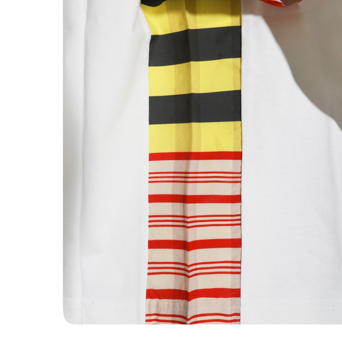 WHITE COTTON T-SHIRT WHITE COTTON T-SHIRT