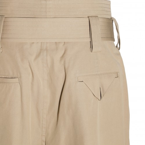 BEIGE COTTON PANTS