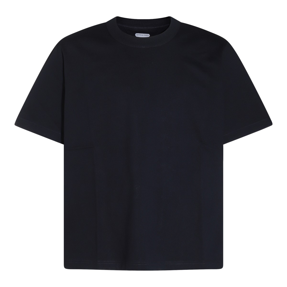 BLACK COTTON T-SHIRT