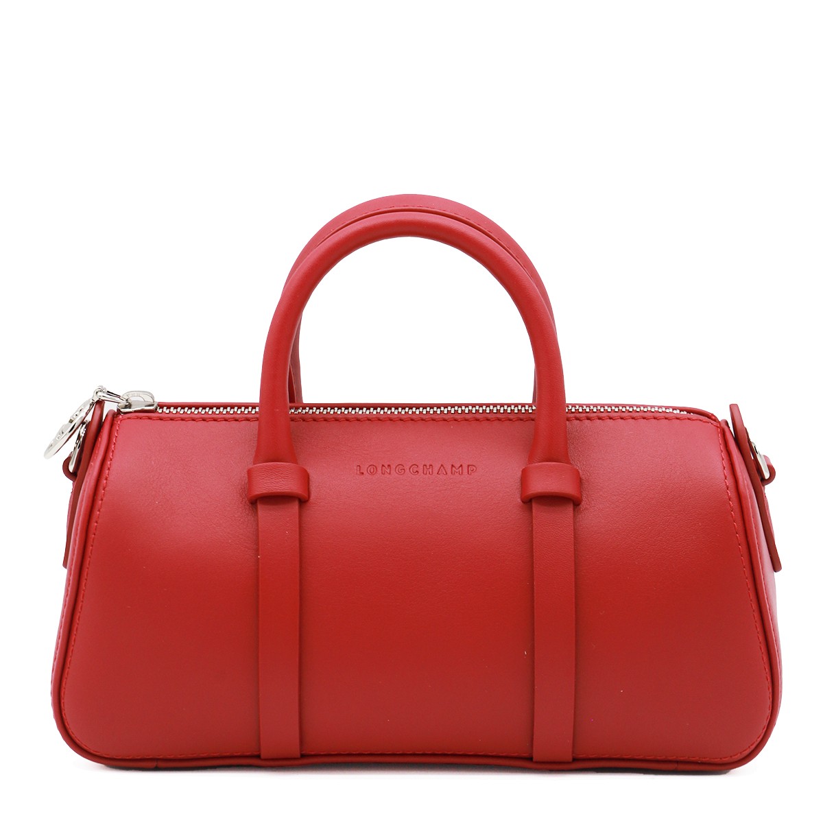 Longchamp bag red leather best sale