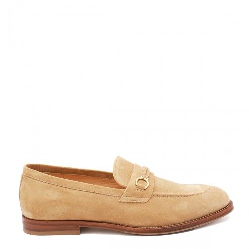 CAMEL LOAFERS