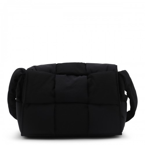 BLACK SMALL PADDED CASSETTE BAG