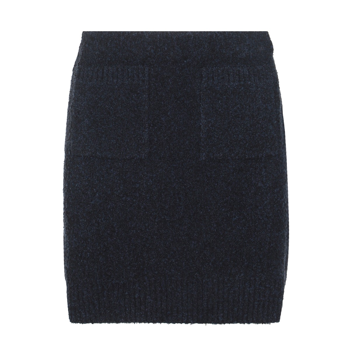 NAVY BLUE COTTON SKIRT