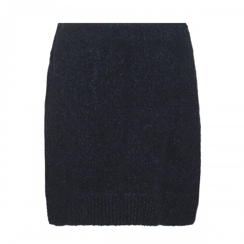 NAVY BLUE COTTON SKIRT