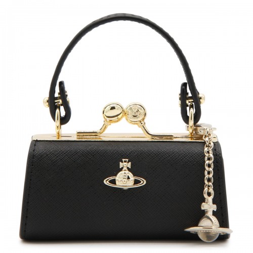 BLACK TOP HANDLE BAG