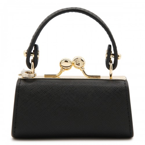 BLACK TOP HANDLE BAG