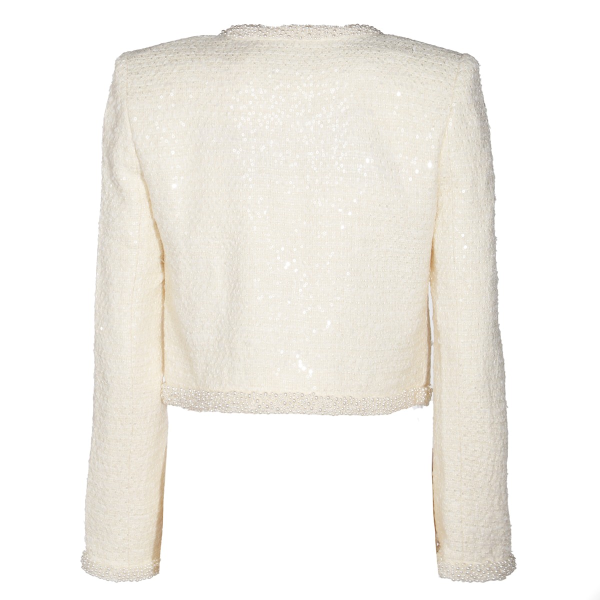 CREAM CASUAL JACKET