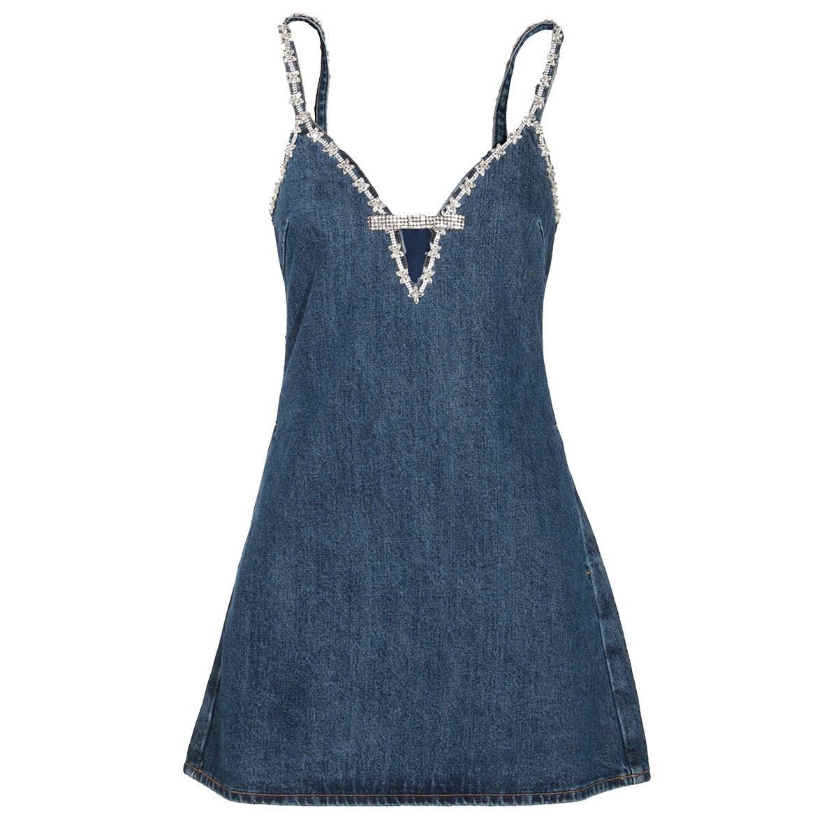 BLUE COTTON DRESS