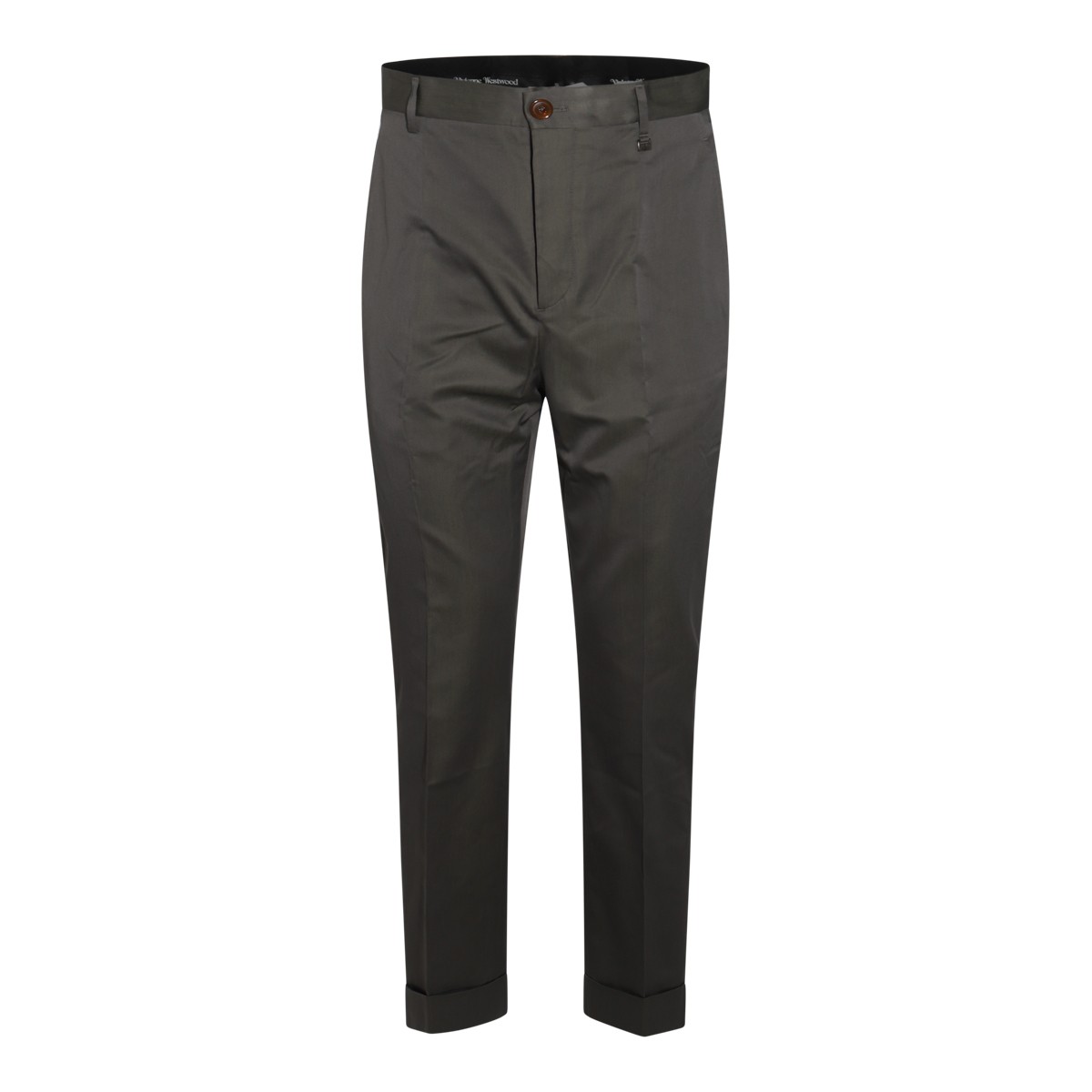 GREY COTTON PANTS