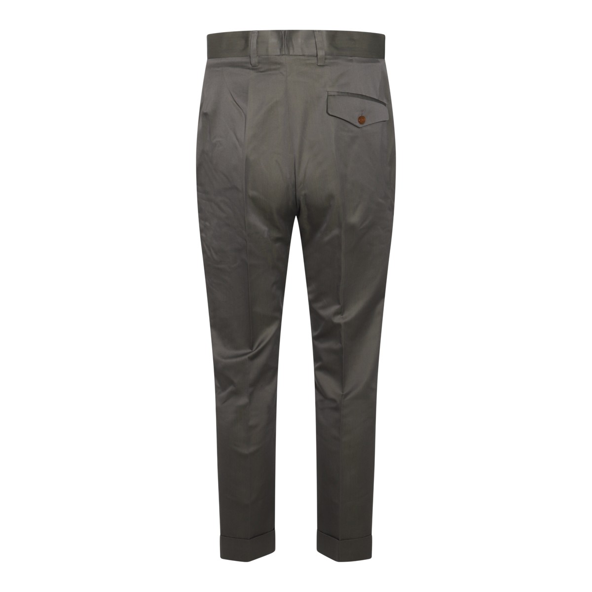 GREY COTTON PANTS