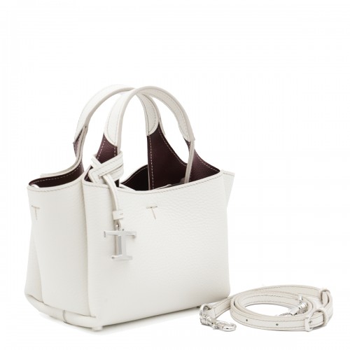 WHITE LEATHER BAG