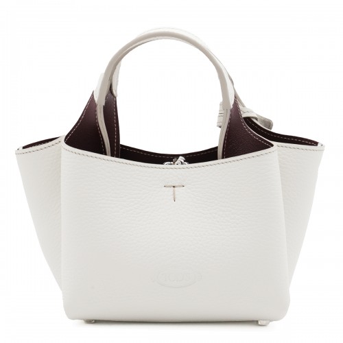 WHITE LEATHER BAG