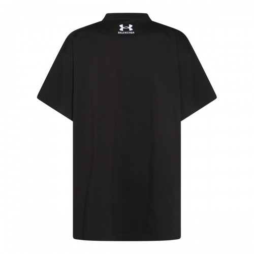 BLACK COTTON T-SHIRT