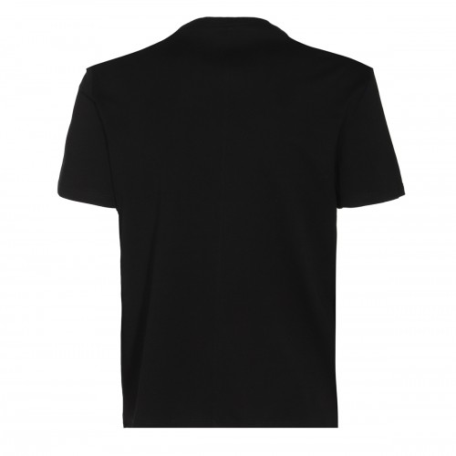 BLACK COTTON T-SHIRT