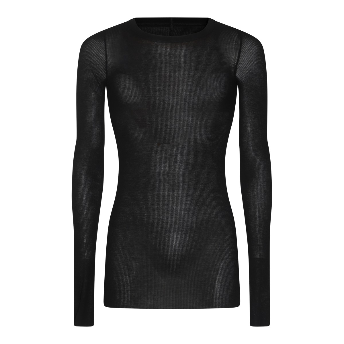 BLACK COTTON KNITWEAR