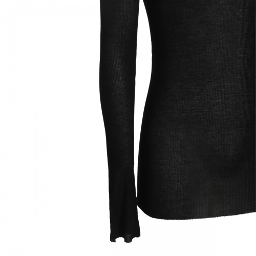 BLACK COTTON KNITWEAR