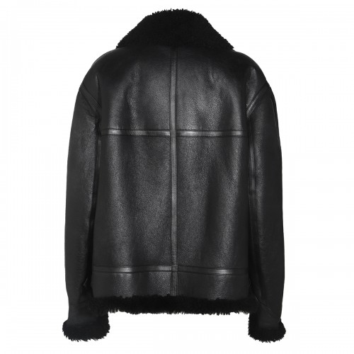 BLACK LEATHER JACKET 2