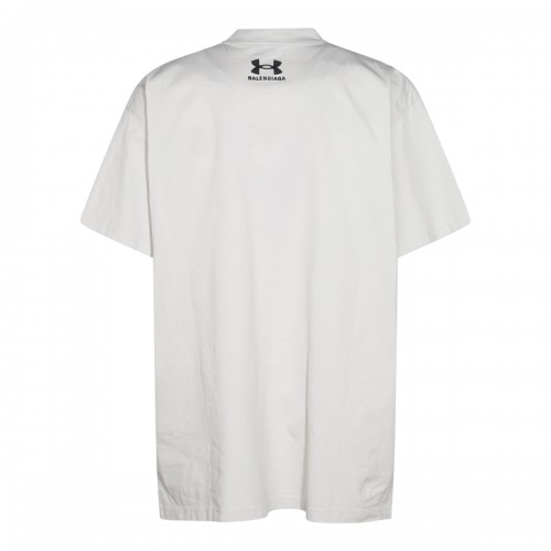 WHITE COTTON T-SHIRT