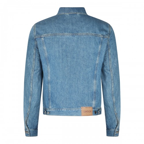 INDIGO COTTON DENIM JACKET