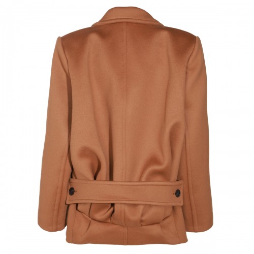 CAMEL WOOL COAT