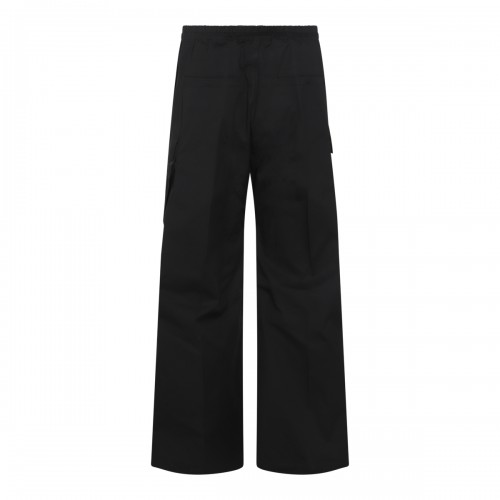 BLACK CARGO PANTS