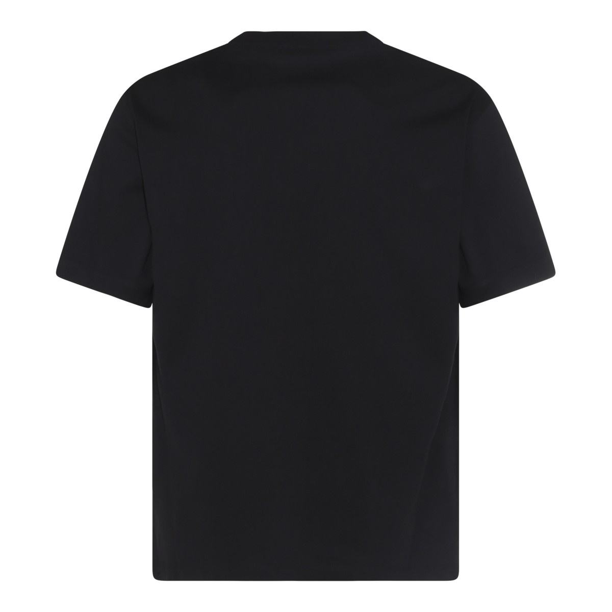 BLACK COTTON T-SHIRT