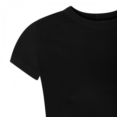 BLACK COTTON T-SHIRT