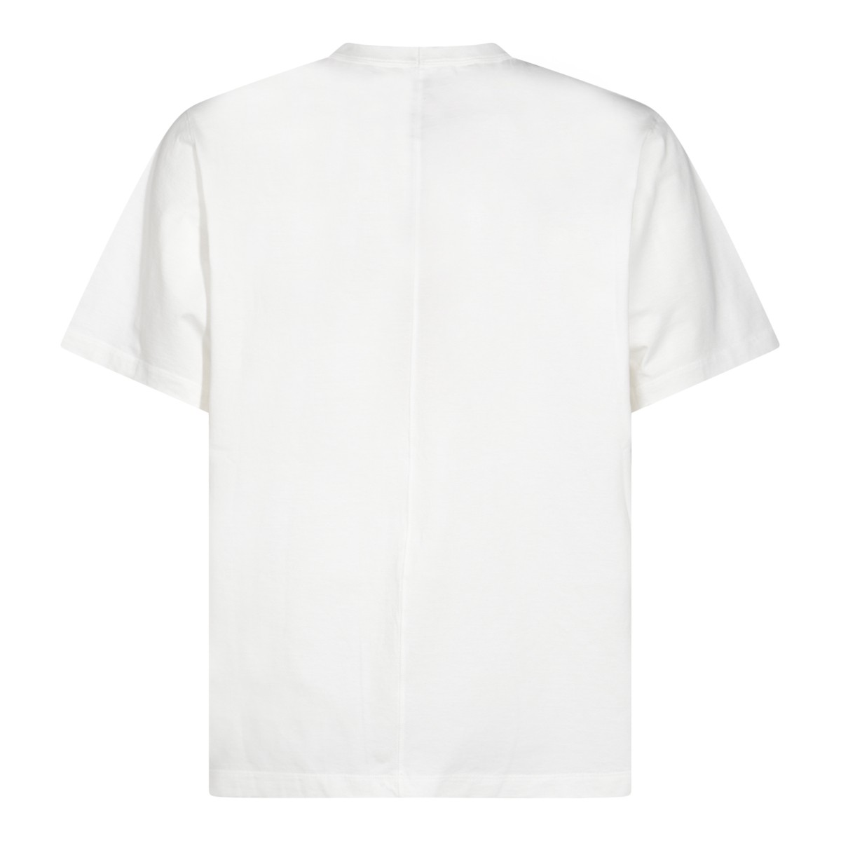 WHITE COTTON T-SHIRT