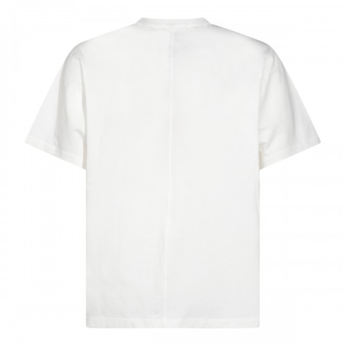 WHITE COTTON T-SHIRT