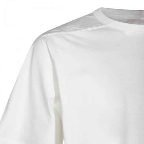 WHITE COTTON T-SHIRT