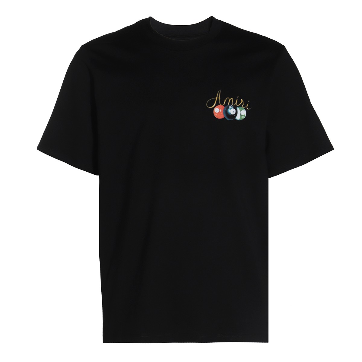 BLACK COTTON T-SHIRT