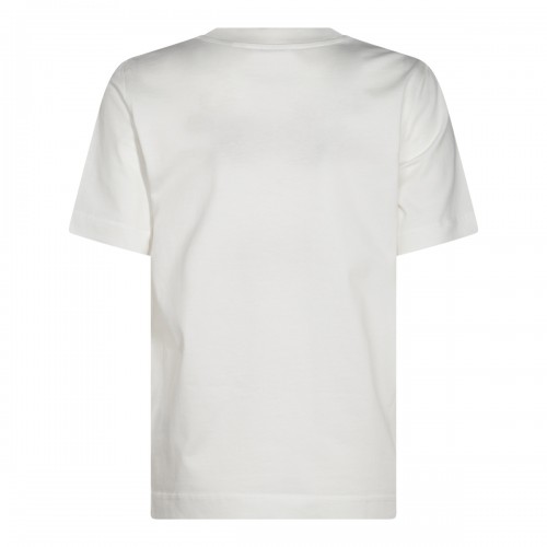 WHITE COTTON T-SHIRT