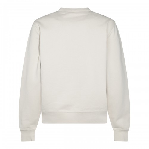 BEIGE COTTON SWEATSHIRT