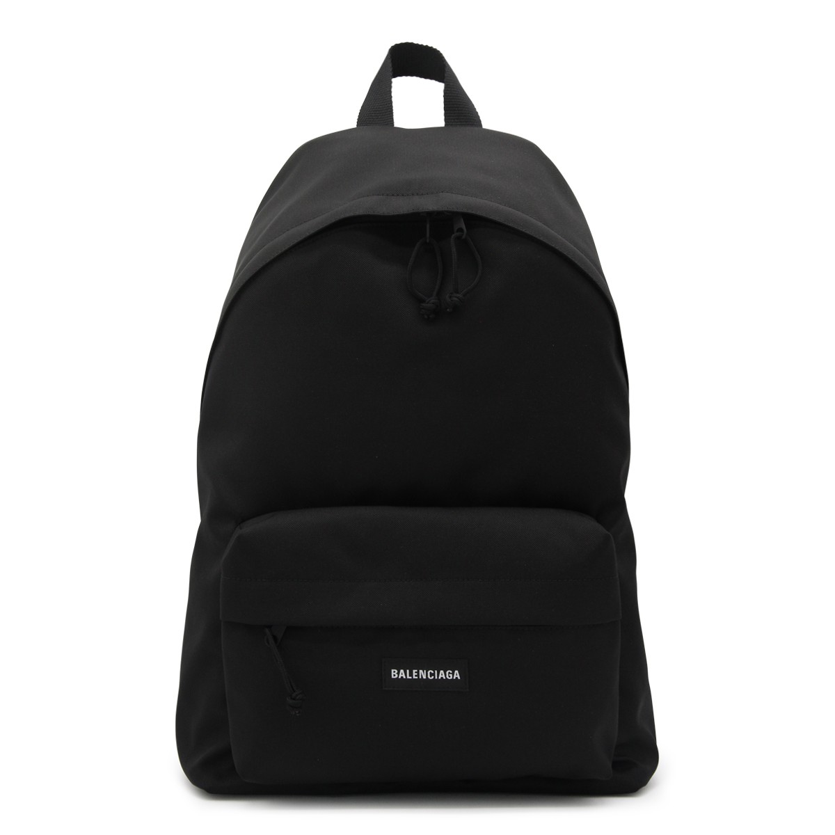 BLACK NYLON ECPLORER BACKPACK