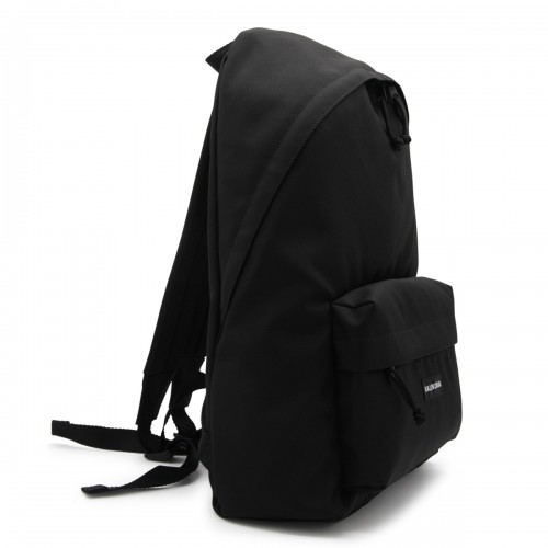 BLACK NYLON ECPLORER BACKPACK