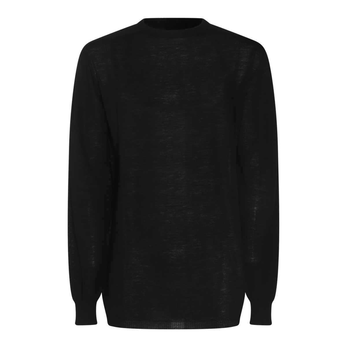 BLACK COTTON KNITWEAR