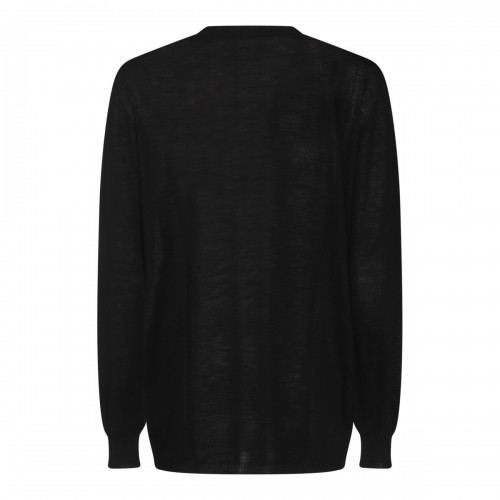 BLACK COTTON KNITWEAR