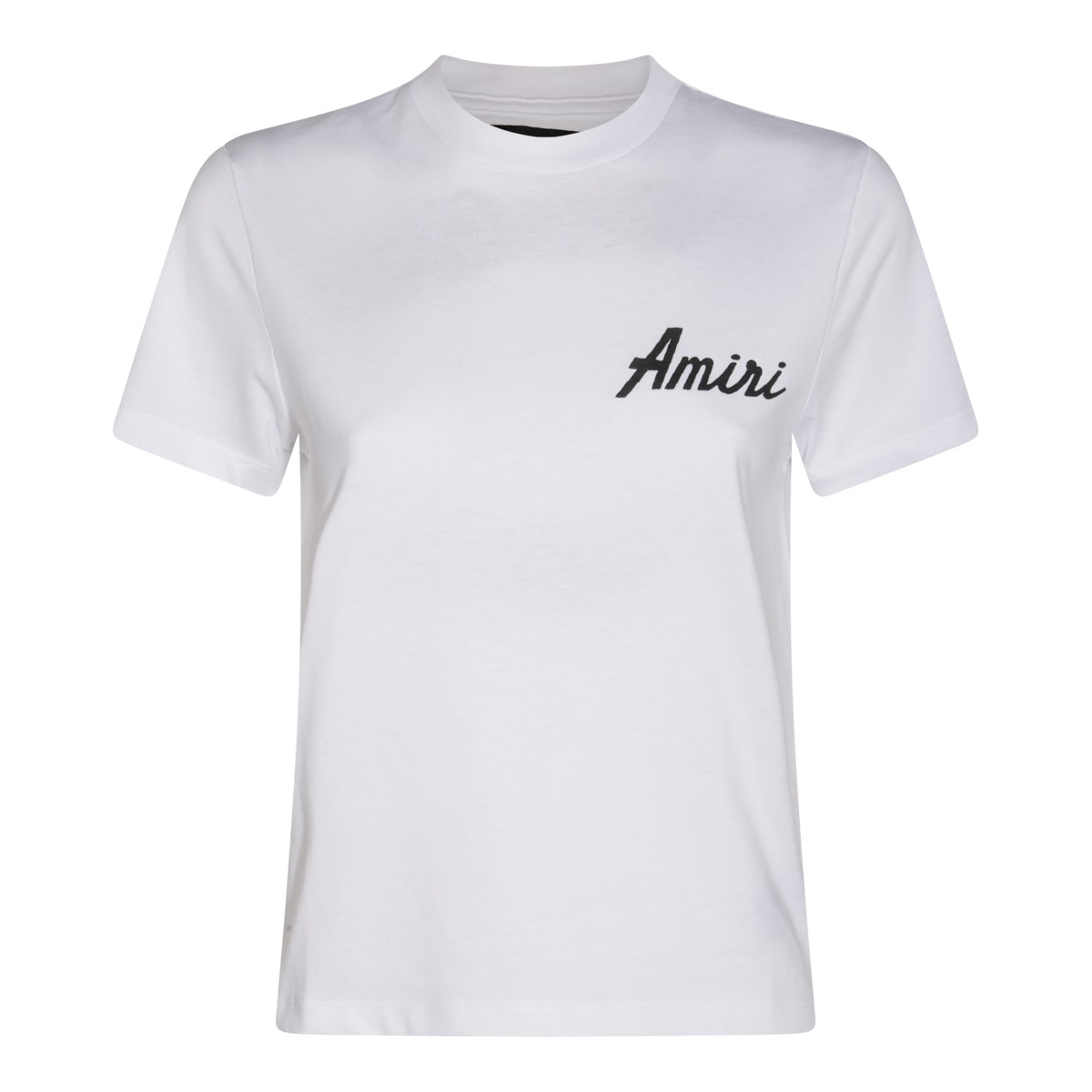 WHITE COTTON T-SHIRT