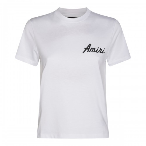 WHITE COTTON T-SHIRT