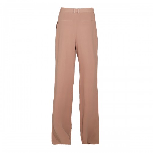 BEIGE SILK PANTS